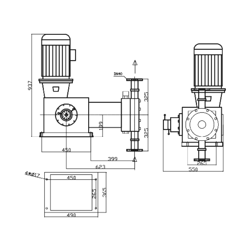 J-DM-hydrauliset kalvomittauspumput